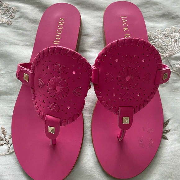 New hot pink jack Rogers sandals - Picture 1 of 6